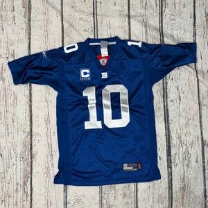 Eli Manning New York Giants Stitched Boys NFL Football Boys KIds Jersey